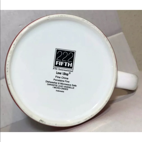 MARSHALLS Store Coffee Mug XL LOVE SHOP D/M Safe - Picture 7 of 7